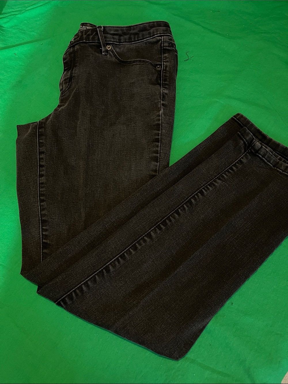 Mossimo Supply Co. Men's Black Straight Jeans